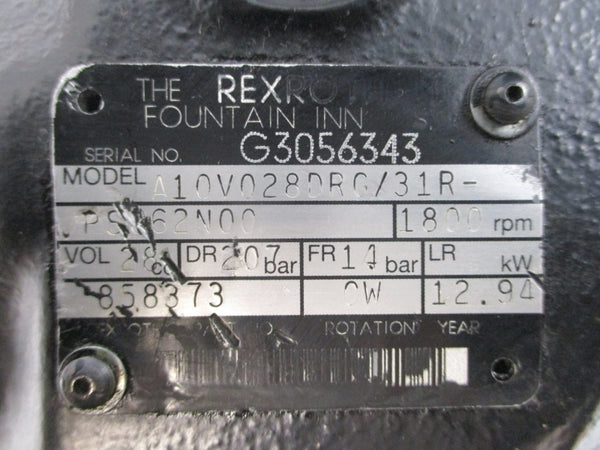 REXROTH A10V028DRG/31R-PSC62N00 UNMP