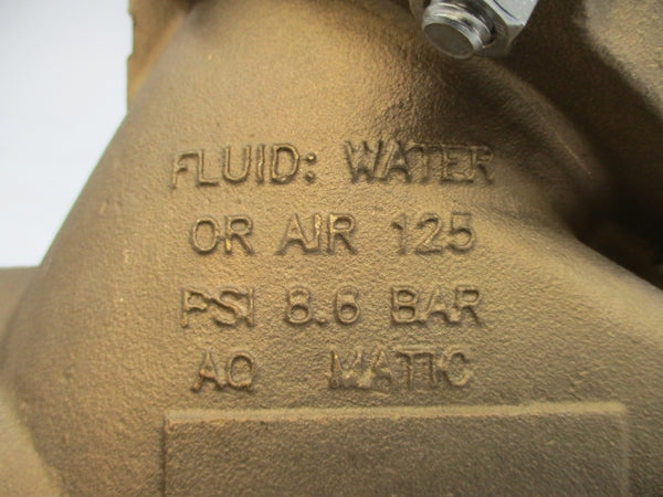 AQMATIC V42G-0121-00000 125PSI NSNP