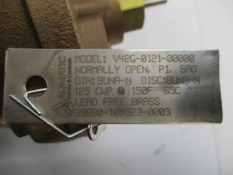 AQMATIC V42G-0121-00000 125PSI NSNP