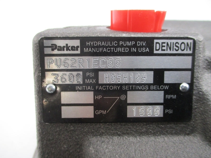 PARKER PV62R1EC00 3600PSI NSNP