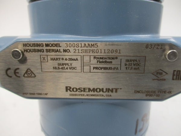 ROSEMOUNT 3051S2TG3A2B11A1AB4M5 10.5-42.4VDC 800PSI NSNP