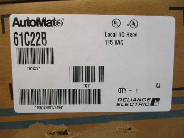RELIANCE ELECTRIC 61C22B 803456-34RE 120VAC 0.5A NSMP