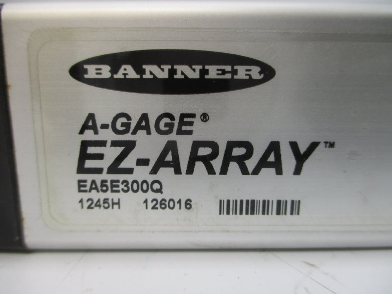 BANNER ENGINEERING EA5E300Q 12-30VDC NSNP