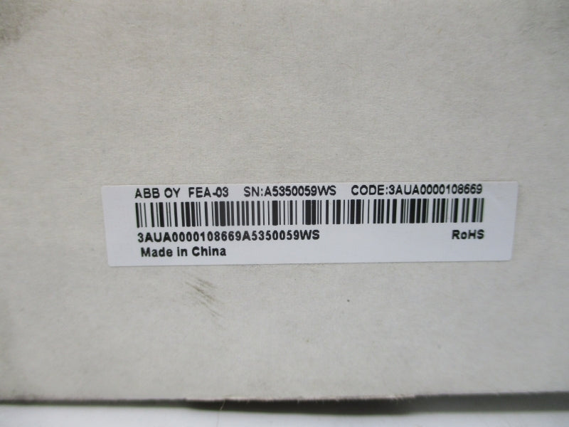 ABB FEA-03 3AUA0000108669 NSMP