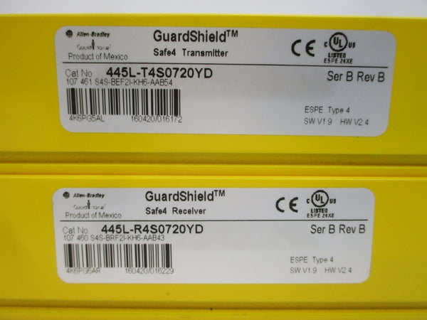 ALLEN BRADLEY 445L-P4S0720YD SER. B 24VDC REV. B NSMP