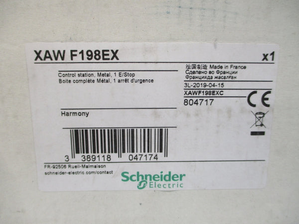 SCHNEIDER ELECTRIC XAWF198EX 240V 6A NSMP