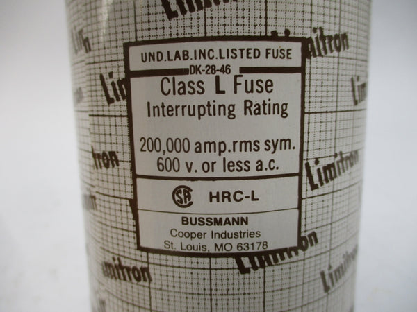 LIMITRON KTU1600 600VAC 1600A NSMP