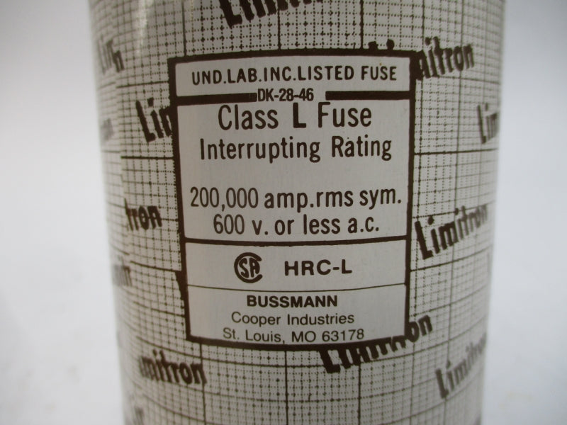 LIMITRON KTU1600 600VAC 1600A NSMP