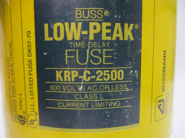 COOPER BUSSMANN KRP-C-2500 600VAC 2500A NSMP