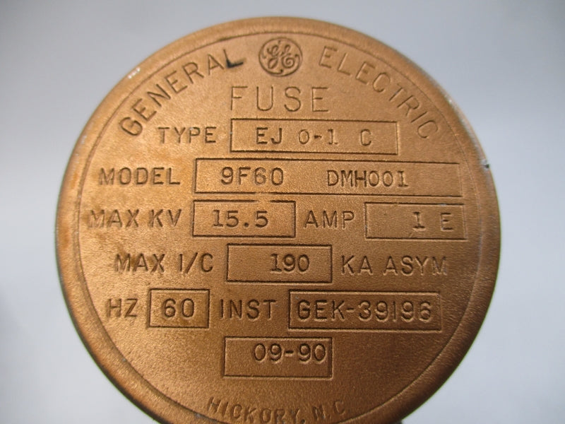 GENERAL ELECTRIC 9F60DMH001 EJO-1C 1EA NSMP