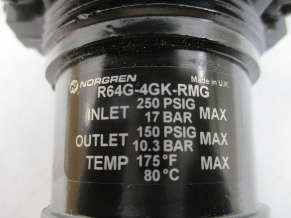 NORGREN R64G-4GK-RMG 150/250PSI NSMP