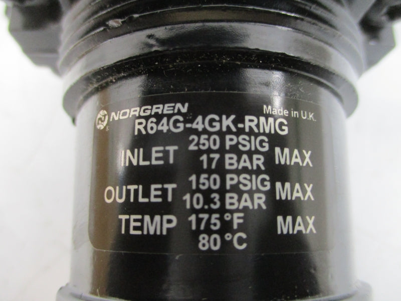 NORGREN R64G-4GK-RMG 150/250PSI NSMP