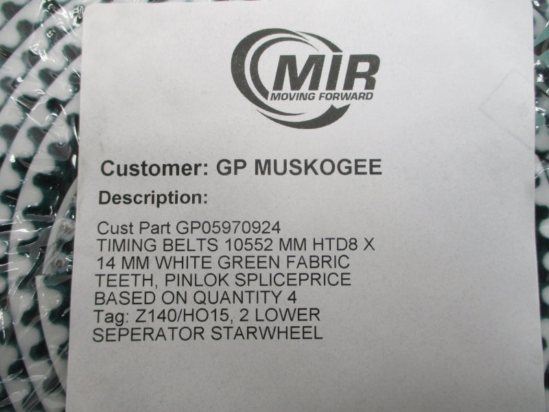 MIR 10552 HTD8X14MM NSMP