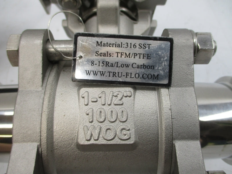 TRU-FLO 316 SST 1000WOG 1-1/2" NSNP