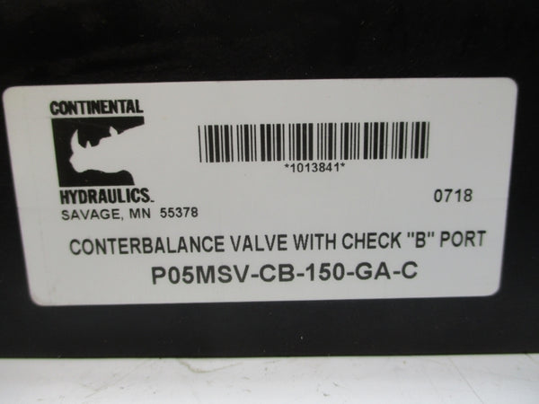 CONTINENTAL HYDRAULICS P05MSV-CB-150-GA-C NSNP