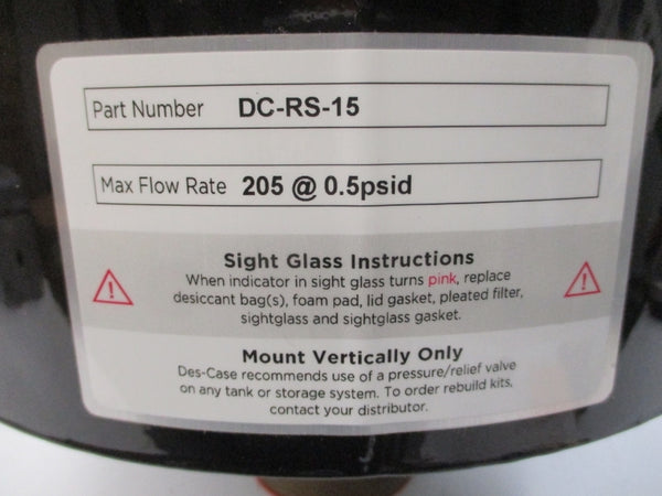 DES-CASE DC-RS-15 0.5PSI NSNP
