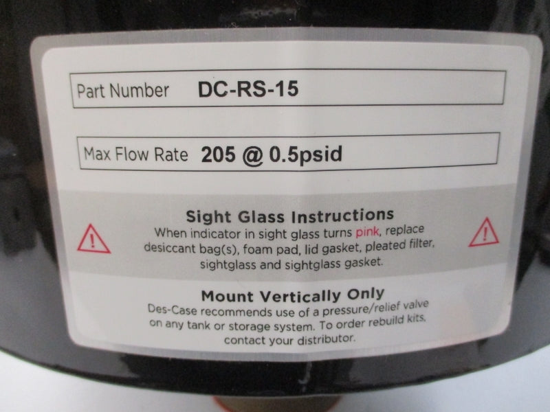 DES-CASE DC-RS-15 0.5PSI NSNP