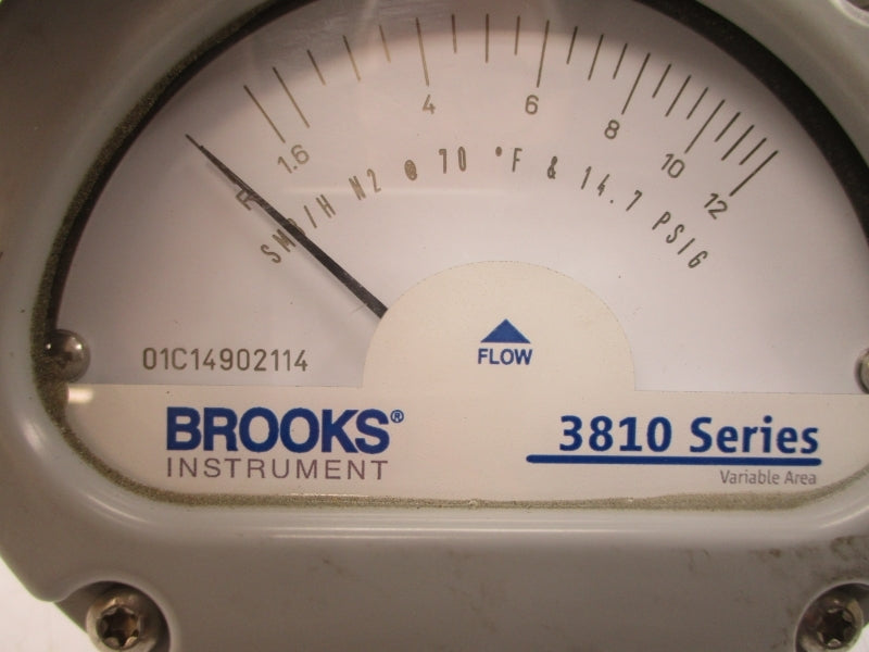 BROOKS INSTRUMENT 3810GAD08ABBA1A00000 3875PSI 1/2" NSNP