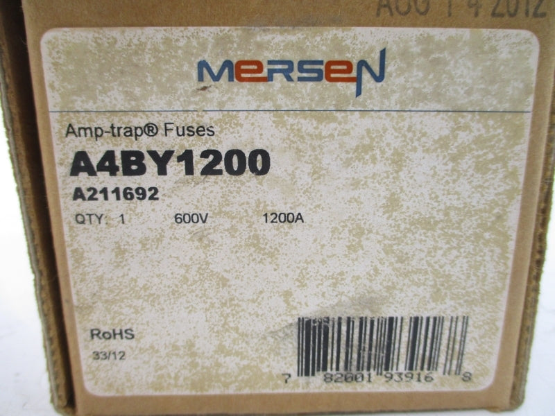 MERSEN A4BY1200 600VAC 1200A NSMP