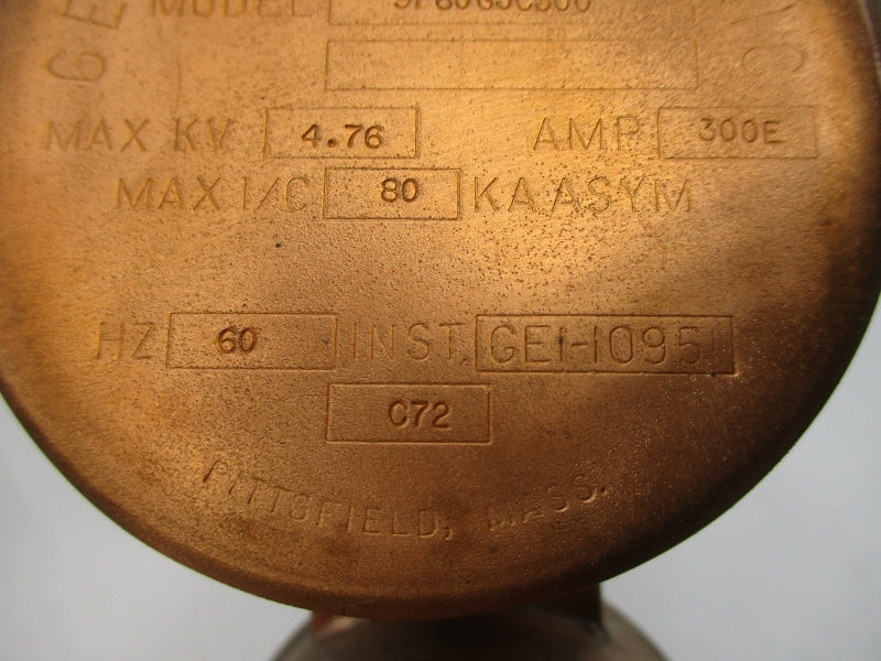 GENERAL ELECTRIC 9F60GJC300 EJ-1DD 4.76KV 300EA NSNP