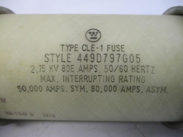 WESTINGHOUSE 449D797G05 CLE-1 2.75KV 80EA NSNP