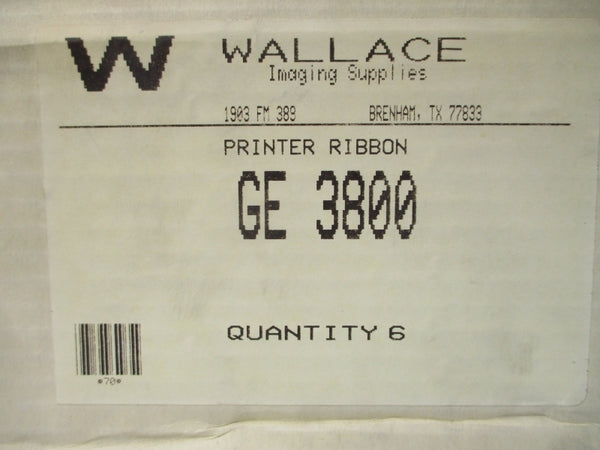 WALLACE GE 3800 (PKG OF 6) NSMP