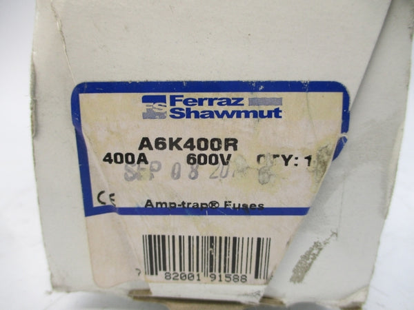 FERRAZ SHAWMUT A6K400R 600VAC 400A NSMP
