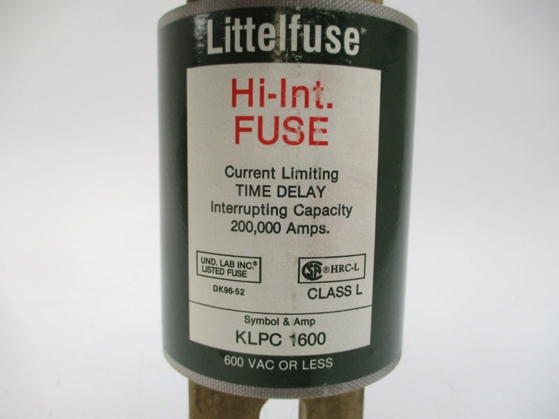 LITTELFUSE KLPC1600 600VAC 1600A (BR/GR) NSMP