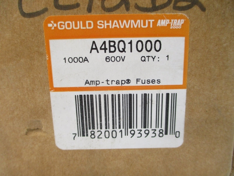 GOULD SHAWMUT A4BQ1000 600VAC 1000A (BR/OR) NSMP