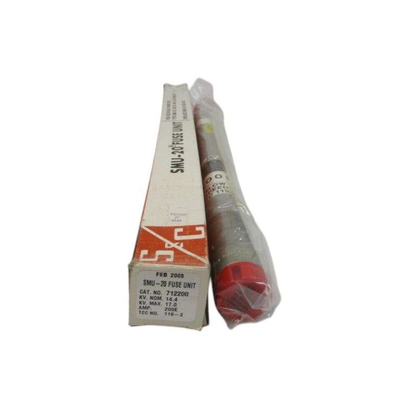 S&C ELECTRIC 712200 SMU-20 14.4KV 200EA NSMP