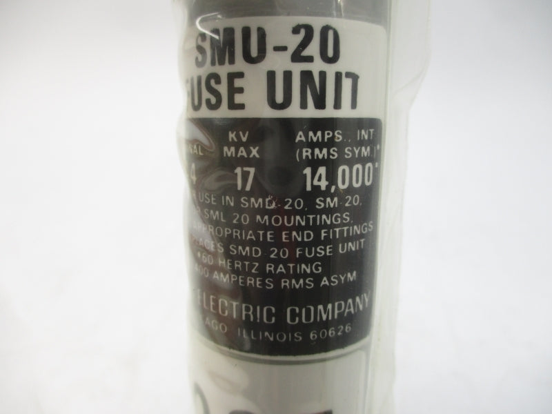 S&C ELECTRIC 712200 SMU-20 14.4KV 200EA NSMP