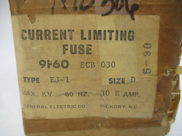 GENERAL ELECTRIC 9F60 ECB 030 EJ-1D 2.75KV 30EA NSMP