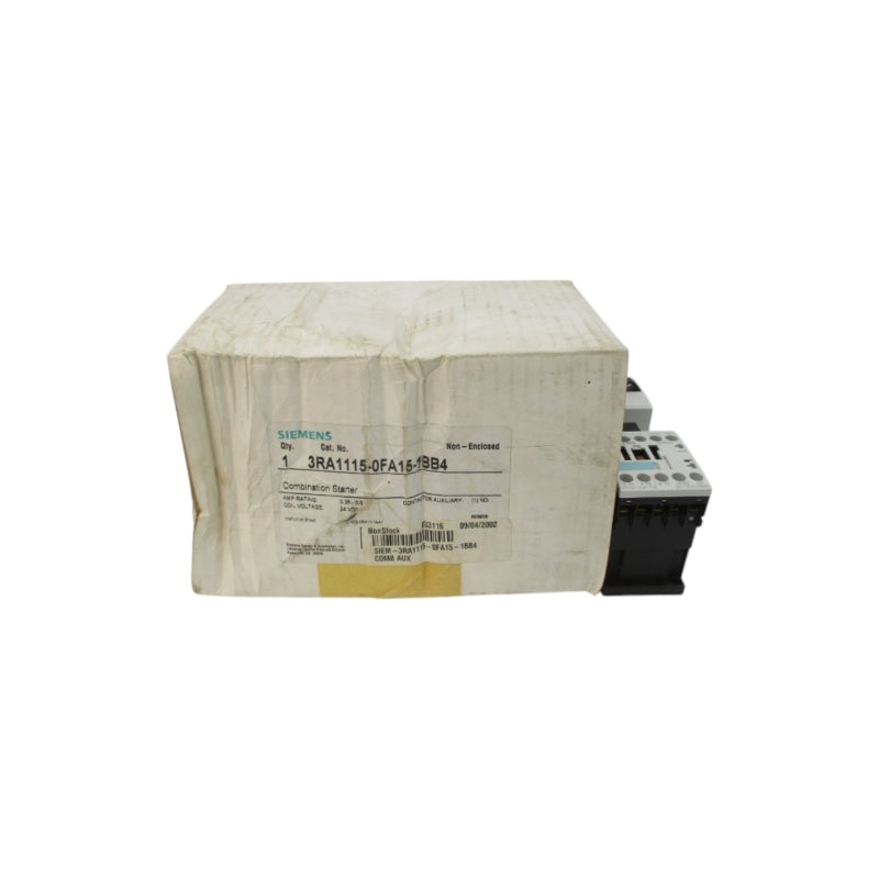 SIEMENS 3RA1115-0FA15-1BB4 24VDC 0.35-0.5A NSMP