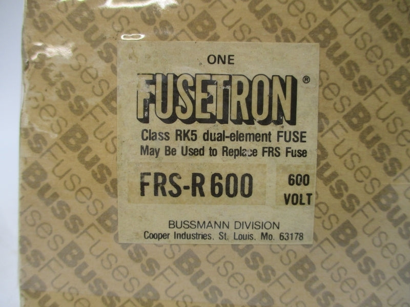BUSSMANN FRS-R-600 600VAC 600A (BR/PK) NSMP