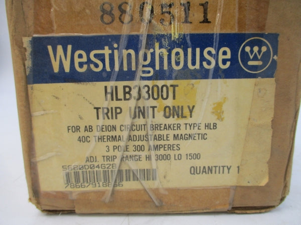 WESTINGHOUSE HLB3300T 5680D04G28 300A NSMP