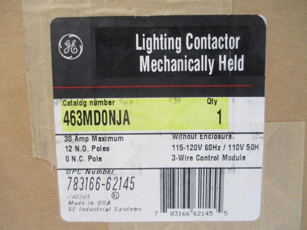 GENERAL ELECTRIC 463MD0NJA 110/115-120V 30A NSFS