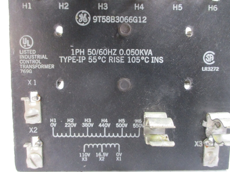 GENERAL ELECTRIC 9T 58B 3066 G12 550V NSMP