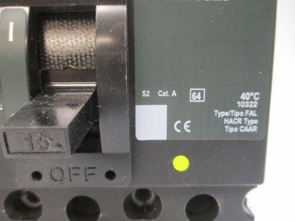 SQUARE D FHL360151212 600V 15A NSMP