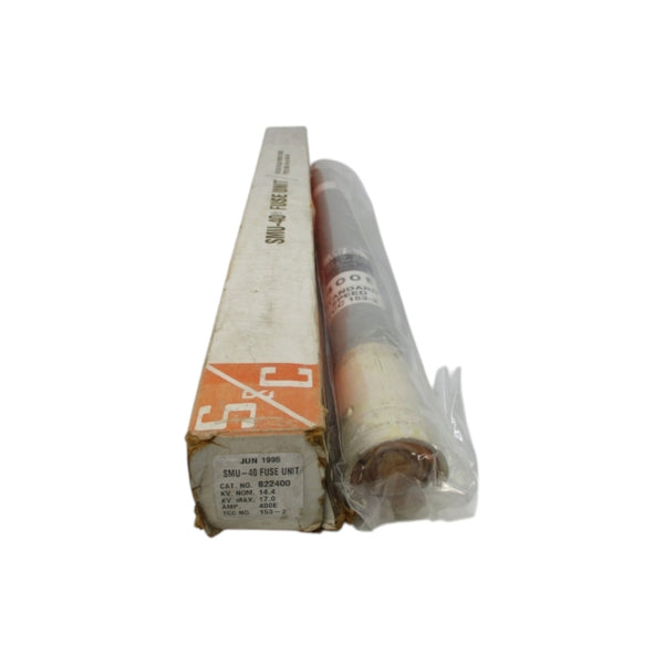 S&C ELECTRIC 822400 SMU-40 14.4KV 400EA NSMP