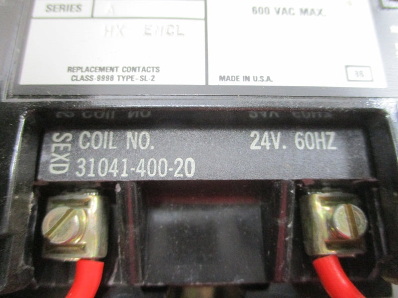 SQUARE D 8536SBG2V01S SER. A 24V NSMP