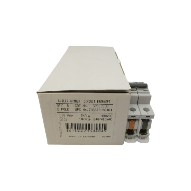 CUTLER HAMMER SPCL2C32 240/415/480VAC 32A (PKG OF 6) NSMP