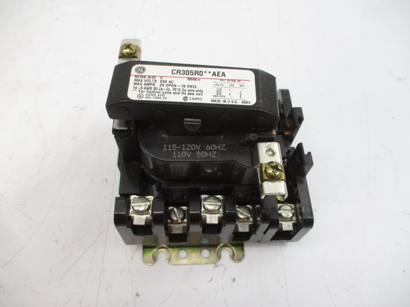 GENERAL ELECTRIC CR305R002AEA SER. A 110/115-120V 20A NSMP