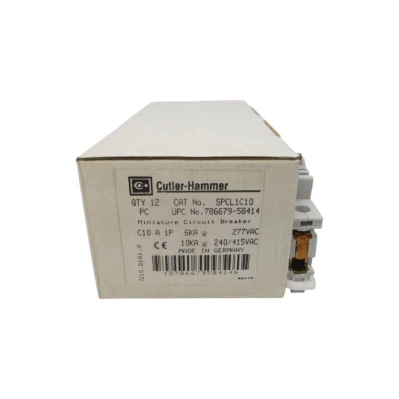 CUTLER HAMMER SPCL1C10 240/415/277VAC 10A (PKG OF 12) NSMP