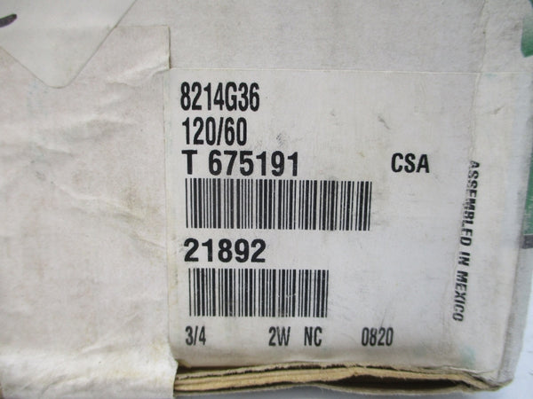 ASCO 8214G36 120V 5PSI 3/4" NSMP