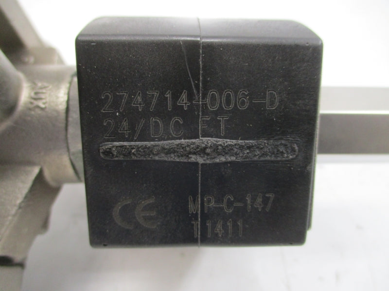 ASCO EV8316G082VMB 24VDC 15-120PSI 3/8" NSMP