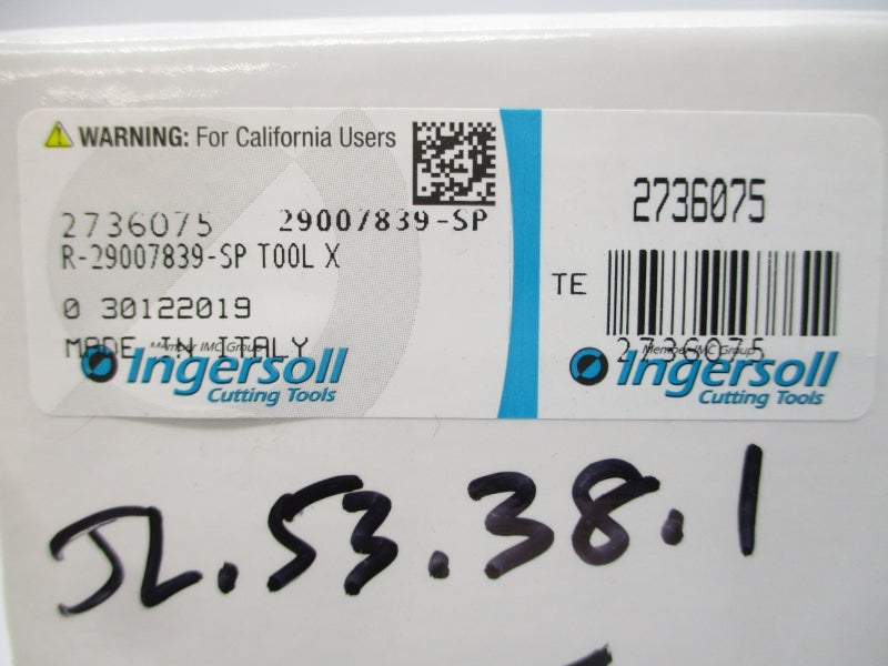 INGERSOLL 29007839-SP NSMP