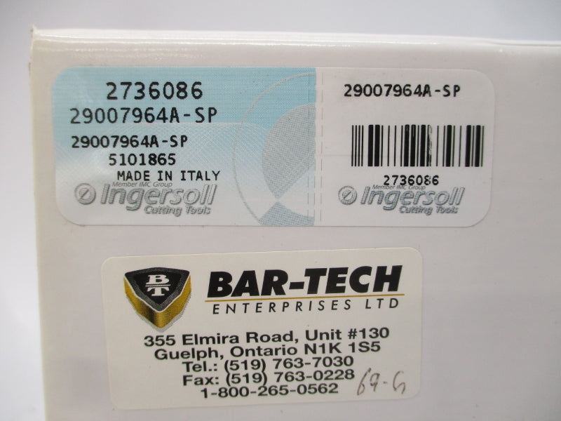 INGERSOLL 29007964A-SP 2736086 NSMP