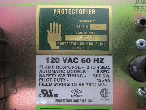 PROTECTION CONTROLS 6642-VA 120VAC 2-4S NSNP