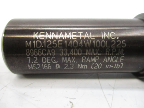 KENNAMETAL M1D.125E1404W100L225 NSMP