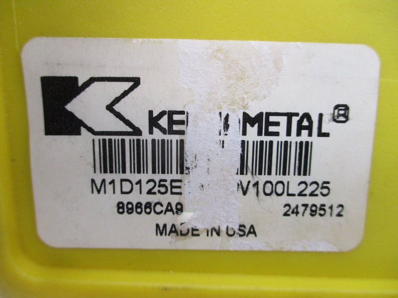 KENNAMETAL M1D.125E1404W100L225 NSMP